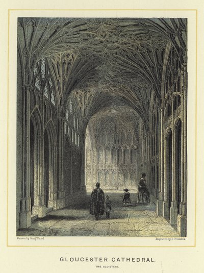 Kathedrale von Gloucester, die Kreuzgänge von Benjamin Baud