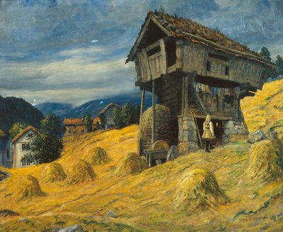 Mädchen im Lagerhaus von Benjamin Blessum