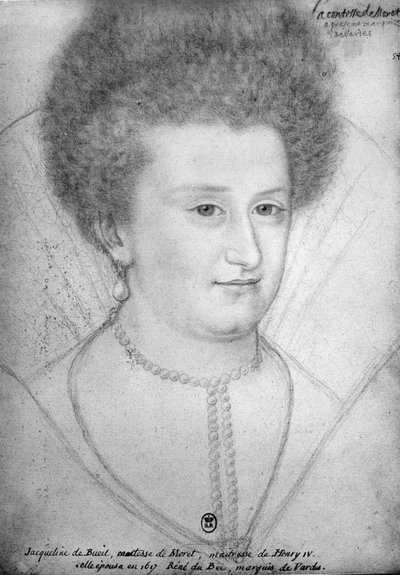 Porträt von Jacqueline de Bueil (1580-1651) Gräfin von Moret von Benjamin Foulon