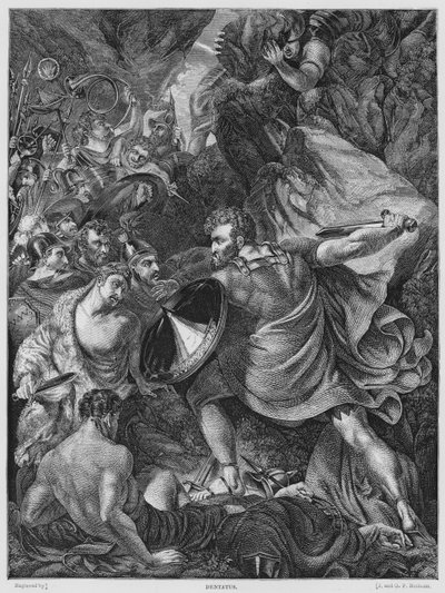 Dentatus von Benjamin Robert (after) Haydon