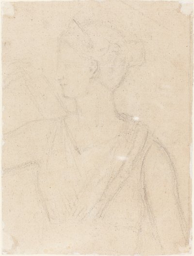 Studie der Statue der Diana im Vatikan (verso) von Benjamin Robert Haydon