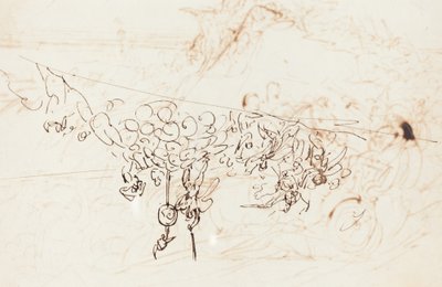 Xenophon und die Griechen sehen das Meer [verso] von Benjamin Robert Haydon
