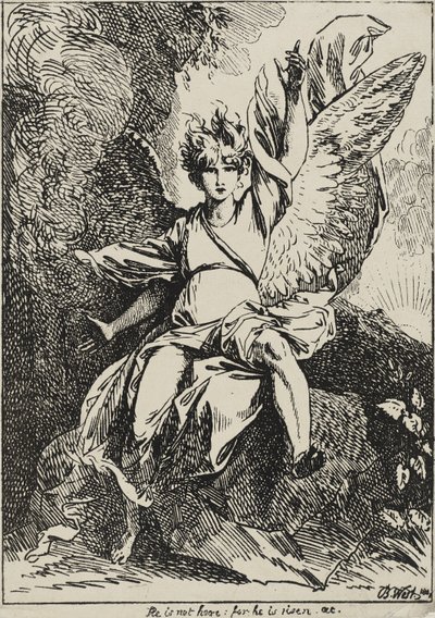Der Engel der Auferstehung, 1801 von Benjamin West