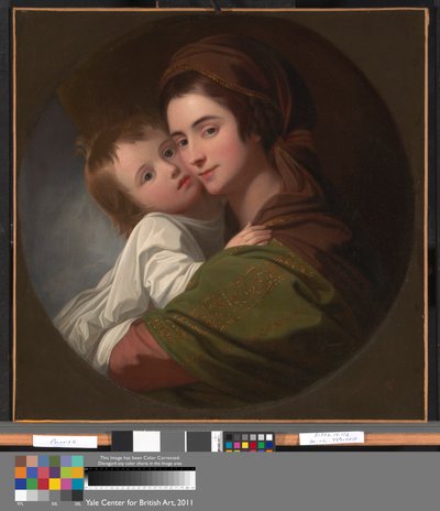 Die Frau des Künstlers Elizabeth und Ihr Sohn Raphael von Benjamin West