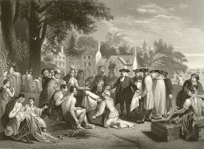 William Penns Vertrag mit den Indianern von Benjamin West