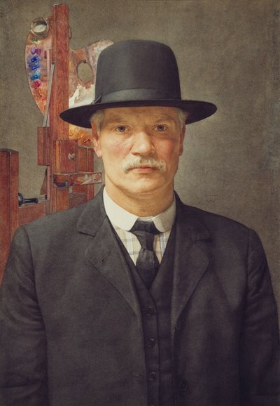 Selbstporträt von Benjamin Williams