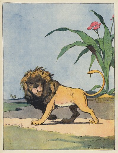 Löwe von Benjamin Rabier
