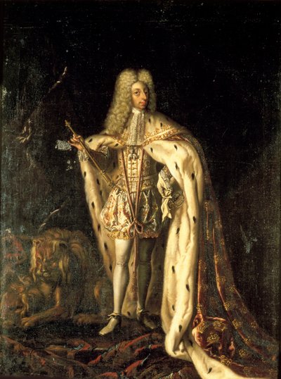 König Friedrich IV. von Dänemark und Norwegen 1671-1730, um 1700 von Benoît Le Coffre