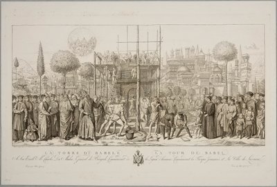 Der Turm zu Babel von Benozzo di Lese di Sandro (and followers) Gozzoli
