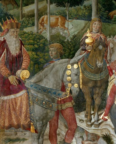 Die Anbetung der Könige von Benozzo di Lese di Sandro Gozzoli