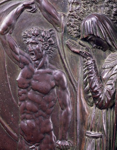 Perseus rettet Andromeda (Detail) von Benvenuto Cellini