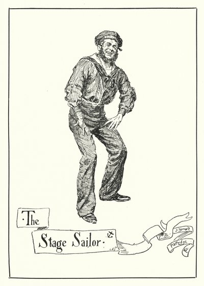 Der Bühnenseemann von Bernard (after) Partridge