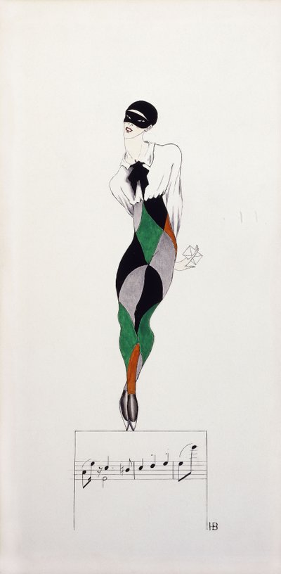 Pierrot von Bernard Boutet de Monvel