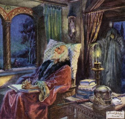Szene aus Rabbi Ben Ezra von Robert Browning von Bernard Partridge