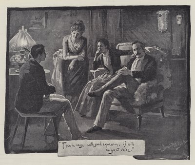 Die seltsamen Abenteuer eines Hausboots, von William Black von Bernard Partridge