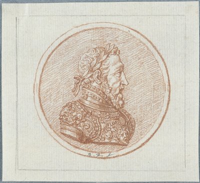 Porträt von König Heinrich II. von Frankreich, zweite Hälfte des 17. Jahrhunderts von Bernard Picart