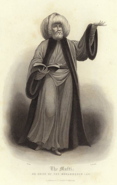 Der Mufti oder Oberhaupt des Mohammedanischen Rechts von Bernard Picart