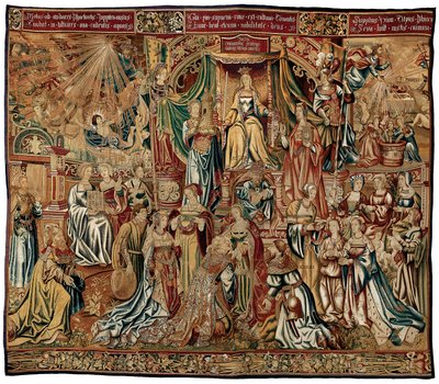 Justitia (Gerechtigkeit) aus Los Honores von Bernard van Orley