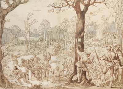 Aufteilung des Wildes, 1525-1535 von Bernard van Orley