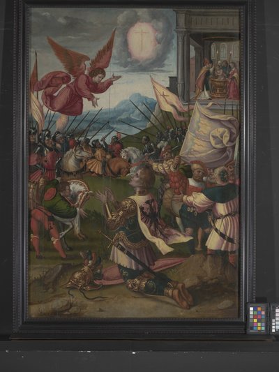 Die Bekehrung von Konstantin von Bernard van Orley