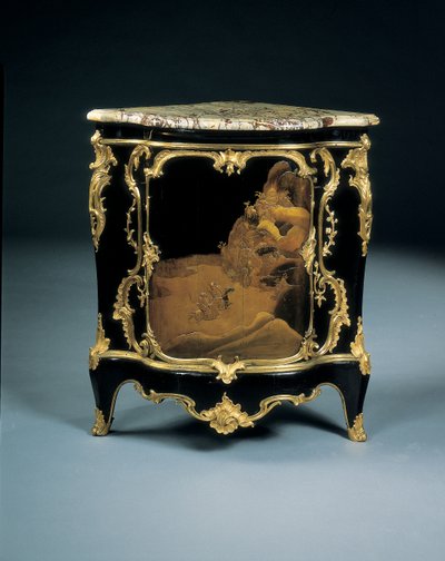 Ein Paar Louis XV Encoignures, ca. 1750 von Bernard van Risenburgh II