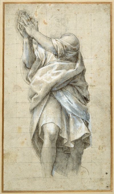 Studie für einen Apostel von Bernardino Gatti