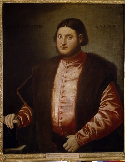 Porträt eines Mannes von Bernardino Licinio