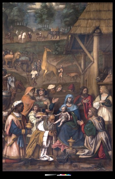 Anbetung der Könige, 1513 von Bernardino Luini
