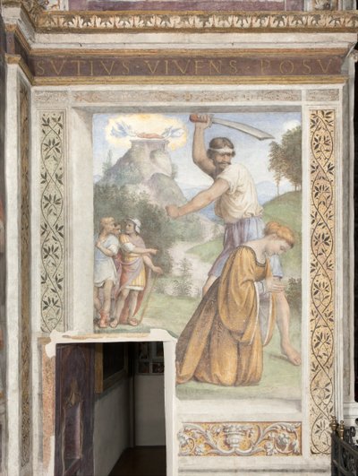 Enthauptung der Heiligen Katharina von Alexandria, Besozzi-Kapelle von Bernardino Luini