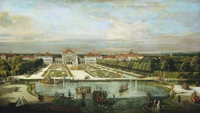 Schloss Nymphenburg, München, um 1761 von Bernardo Bellotto