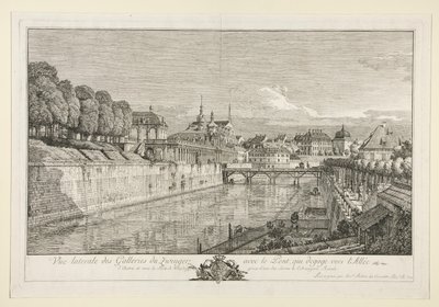 Ansicht des Zwingers, Dresden von Bernardo Bellotto