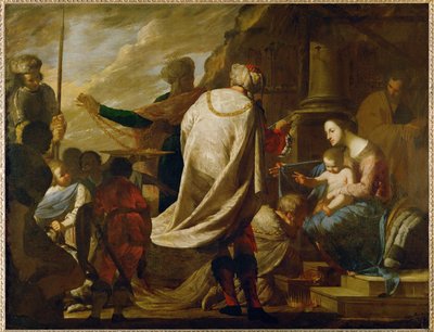 Die Anbetung der Könige von Bernardo Cavallino