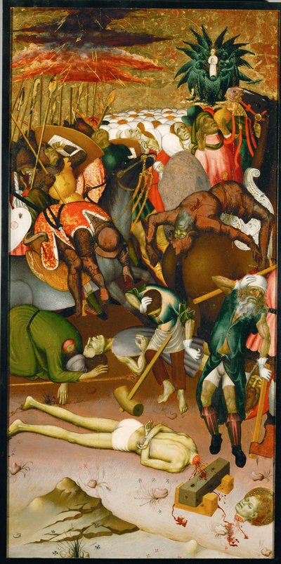 Vier Szenen aus dem Martyrium des Heiligen Georg von Bernardo Martorell