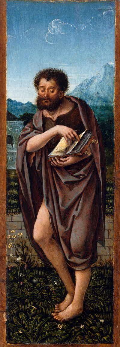St. Matthäus, frühes 16. Jahrhundert von Bernart van follower of Orley