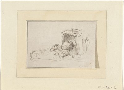 Schlafendes Kind von Bernhard Schreuder