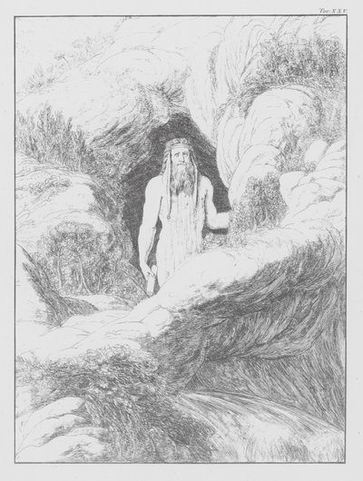 Dantes Göttliche Komödie, Inferno (Hölle), Platte XXV von Bernhard Schuler