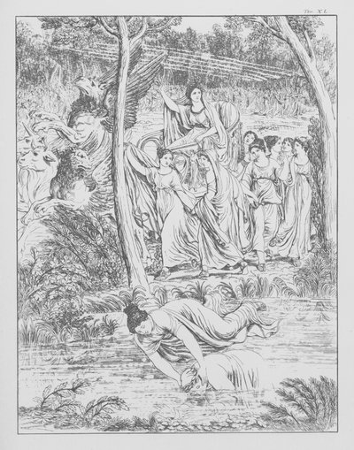 Dantes Göttliche Komödie, Purgatorio (Fegefeuer), Platte XL von Bernhard Schuler