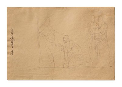 Christus und die kanaanäische Frau von Bertel Thorvaldsen