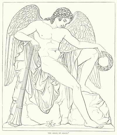 Der Todesengel von Bertel after Thorvaldsen