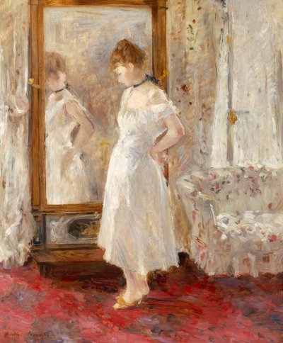 Psyche, 1876, von Berthe Morisot (1841–1895) von Berthe Morisot