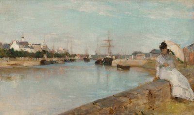 Der Hafen von Lorient von Berthe Morisot
