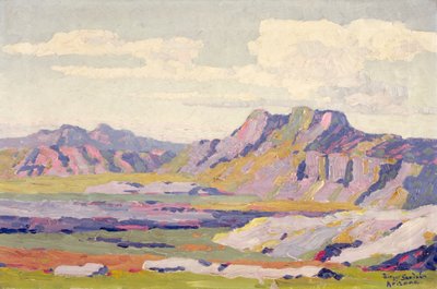 In der Painted Desert, Arizona von Birger Sandzen