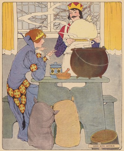 Kinderlied: Guter König Arthur von Blanche Fisher Wright
