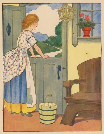 Kinderlied: Das Bündel blauer Bänder von Blanche Fisher Wright