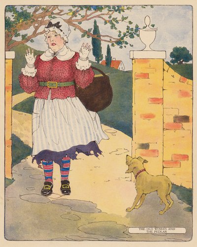 Kinderreim: Die alte Frau und der Hausierer von Blanche Fisher Wright