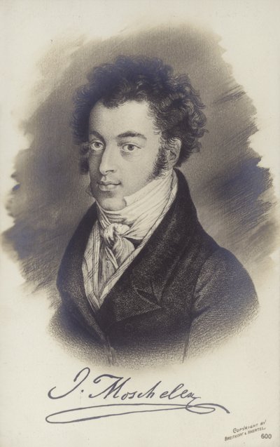 Porträt von Ignaz Moscheles von Bohemian School