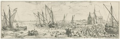 Gescheiterter Angriff auf Fort Kallo, 1638 von Bonaventura Peeters (I)