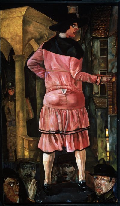 Straße der Blondinen von Boris Dmitrievich Grigoriev