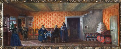 Bühnenbild für das Theaterstück 