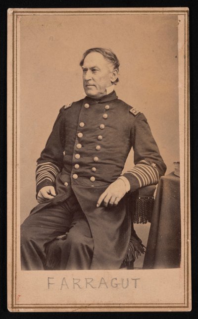 Porträt von David Glasgow Farragut von Brady
